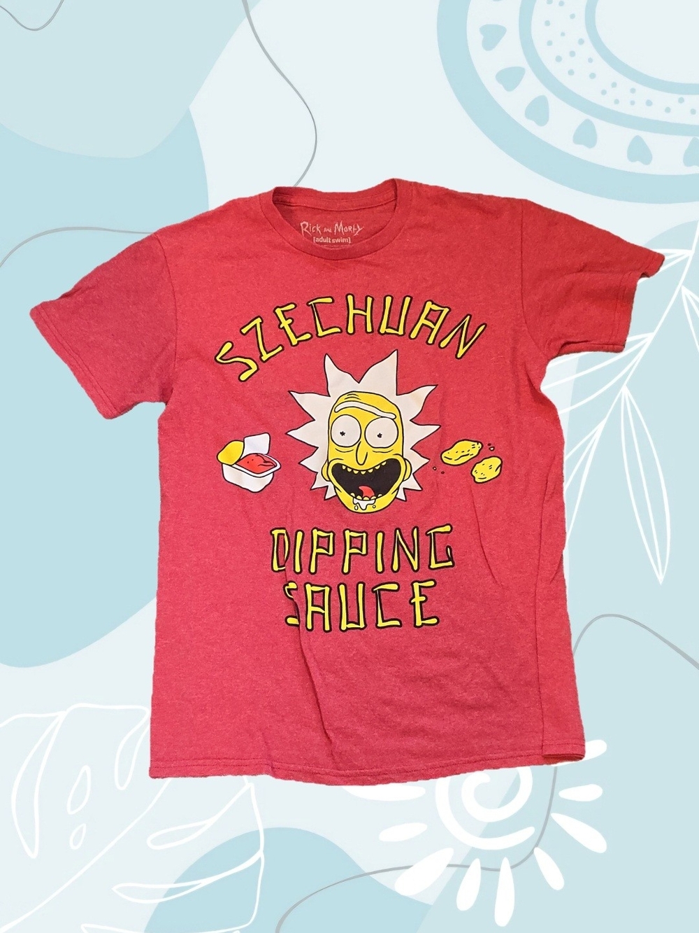 Szechuan Dipping Sauce Graphic Tee - Red